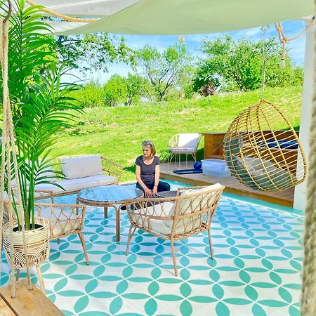 Bohemian Eco Lodge At Lake Balaton Kisapati Kültér fotó