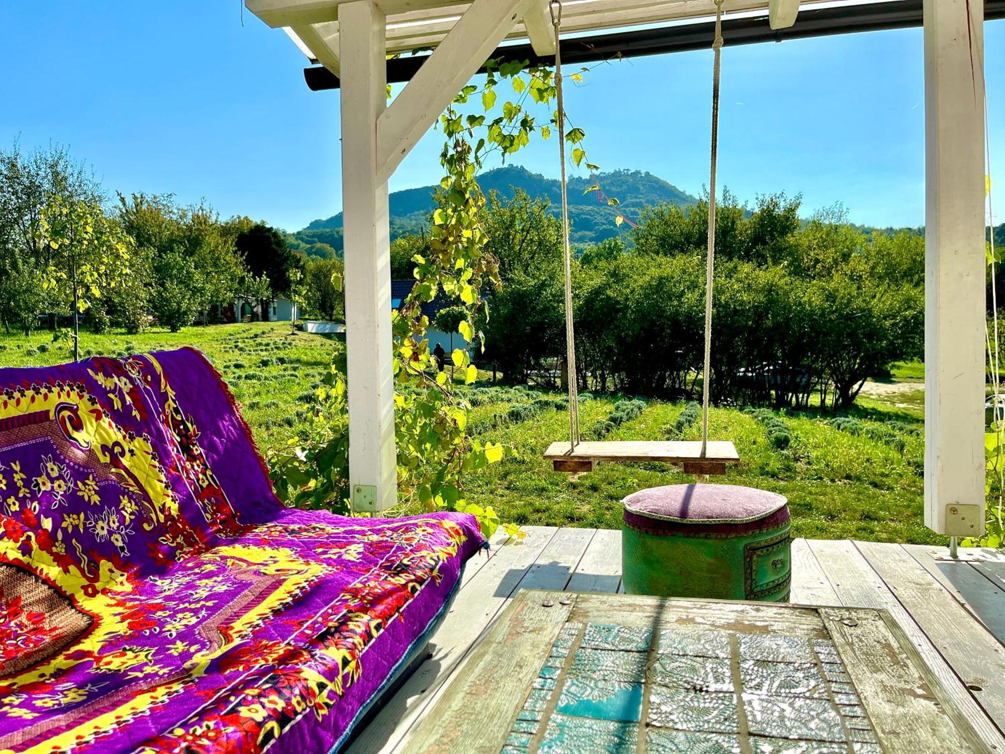 Bohemian Eco Lodge At Lake Balaton Kisapati Kültér fotó