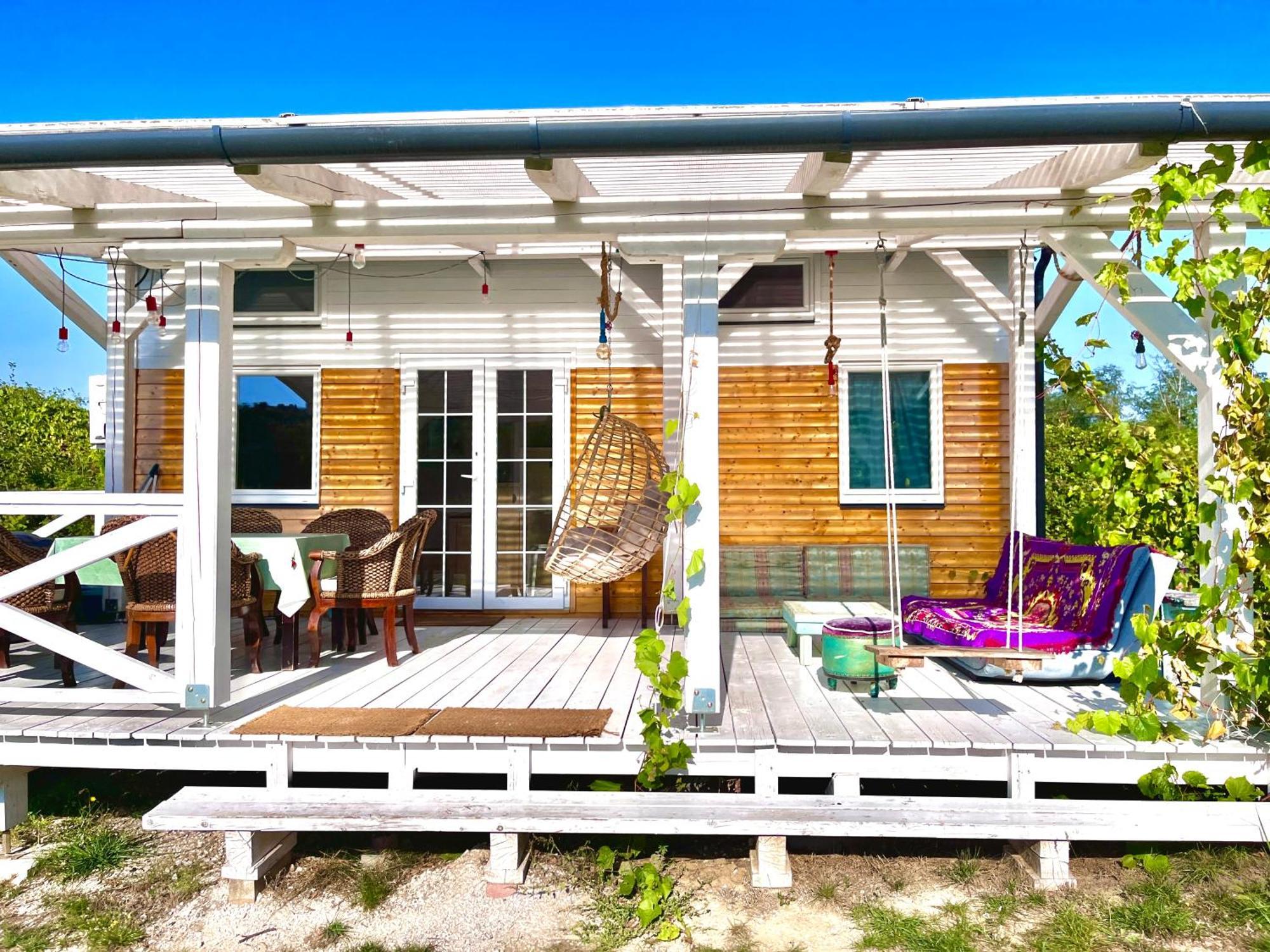 Bohemian Eco Lodge At Lake Balaton Kisapati Kültér fotó