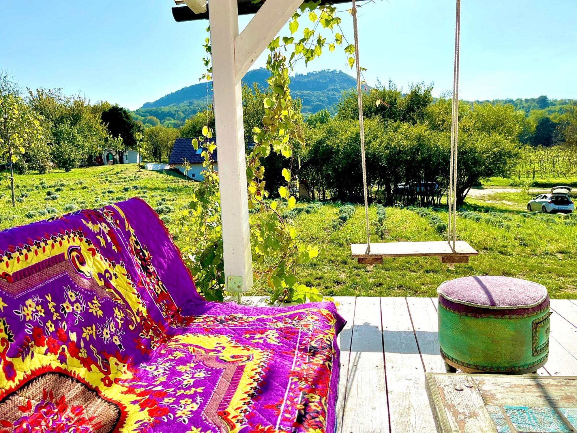 Bohemian Eco Lodge At Lake Balaton Kisapati Kültér fotó